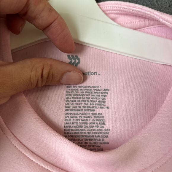 All in Motion Girls Active Dress Pink Airy Sleek Sleeveless Stretch NEW S 6/7 - Picture 5 of 7